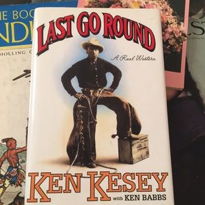 last go round hardcover book like new Ken Kesey